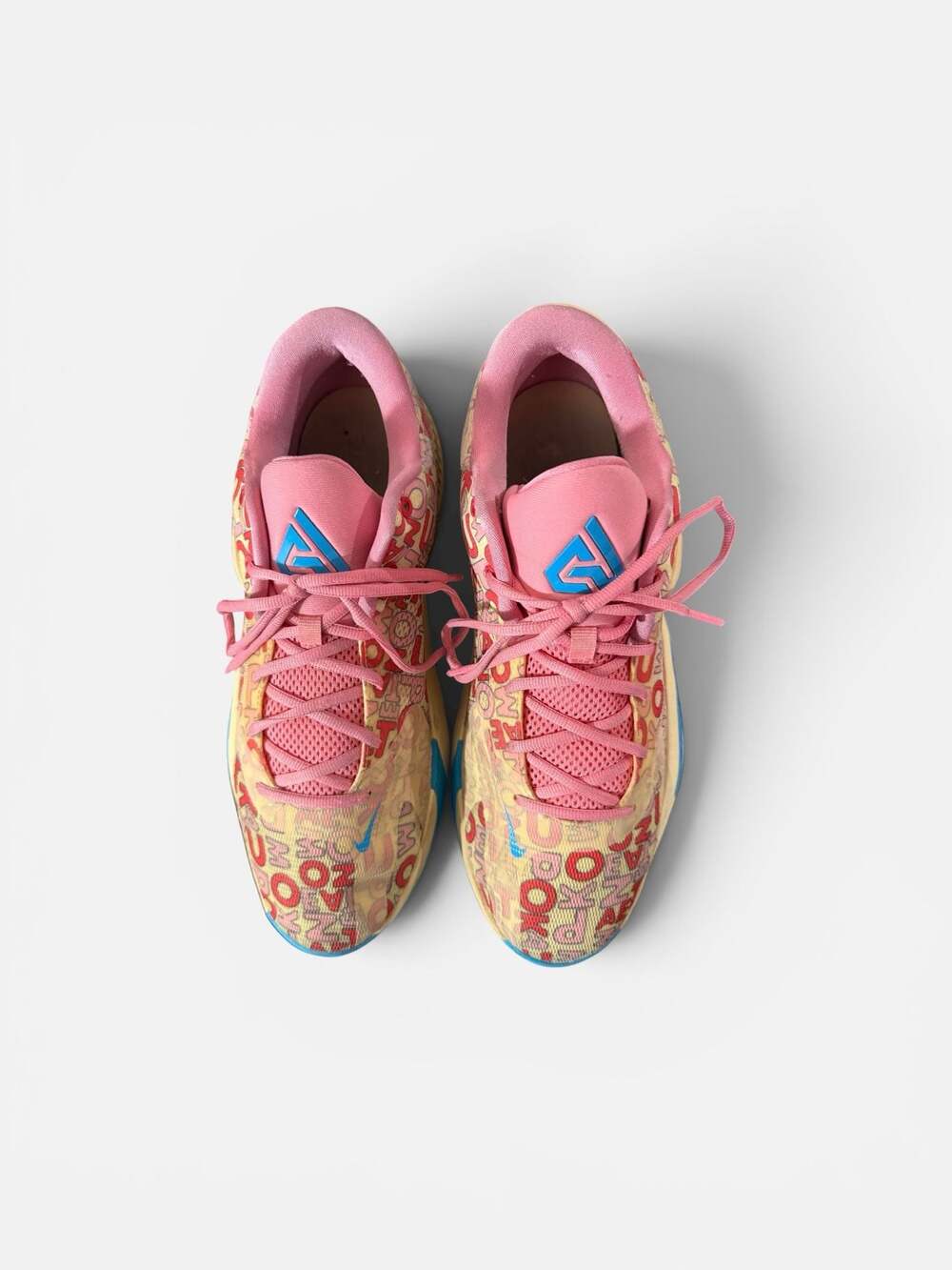 Nike Zoom Freak 4 Letter Bros Vanilla Sail Coral